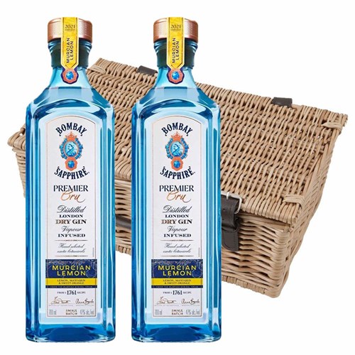 Bombay Sapphire Premier Cru Gin 70cl Twin Hamper (2x70cl)